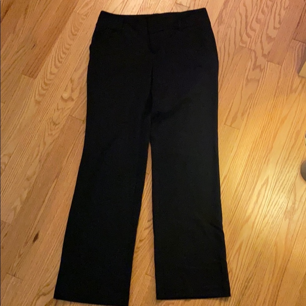 Daisy Fuentes black dress pants
